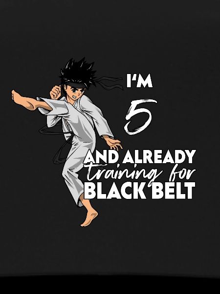 I'm 5 - Boy Karate