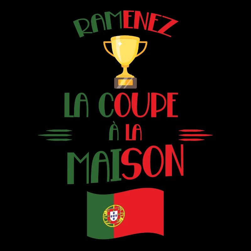 Ramenez La Coupe Cadeau Supporters Portugais