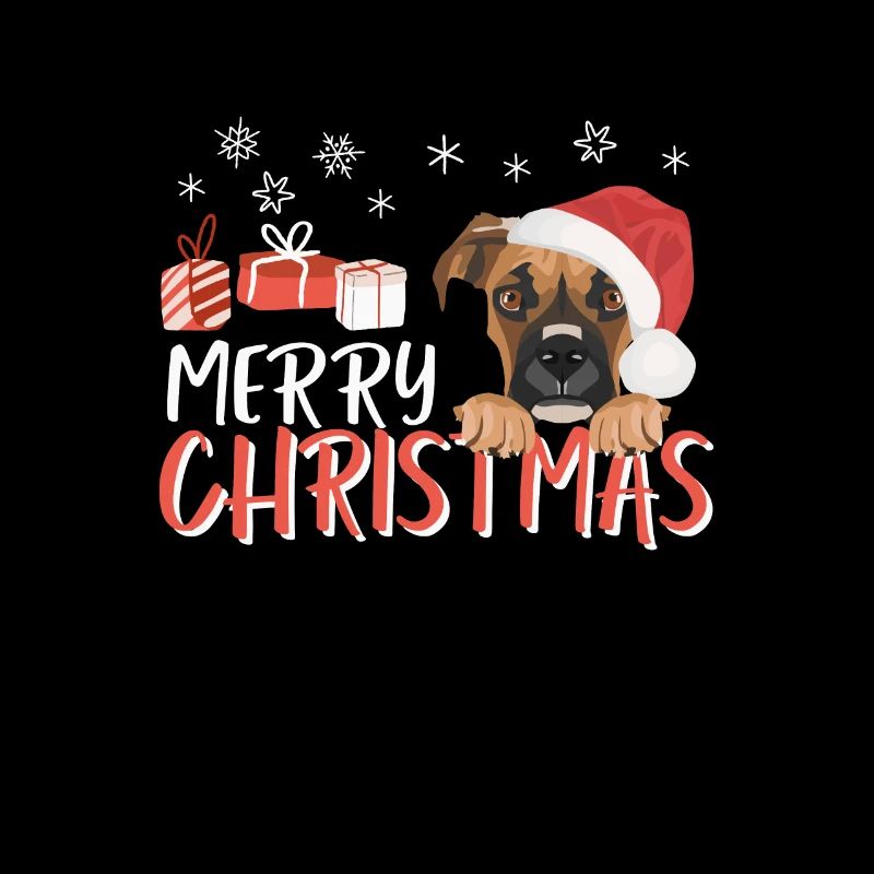 Boxer Joyeux Noël