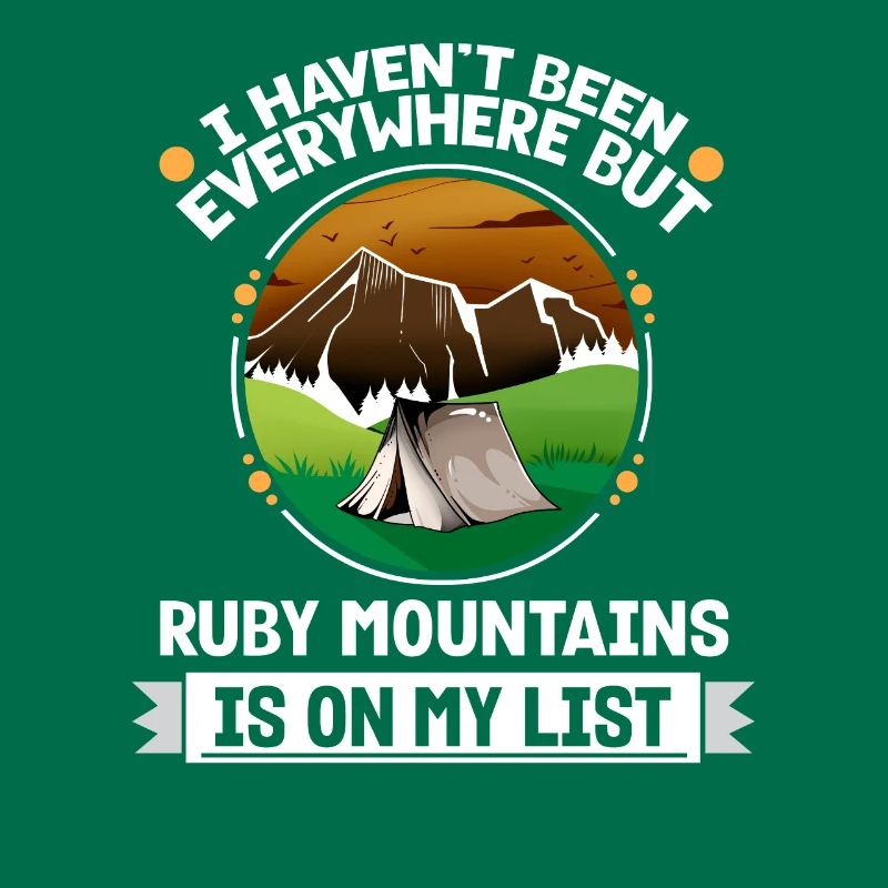 Ruby Mountains est sur ma liste Randonner Camping Hiker