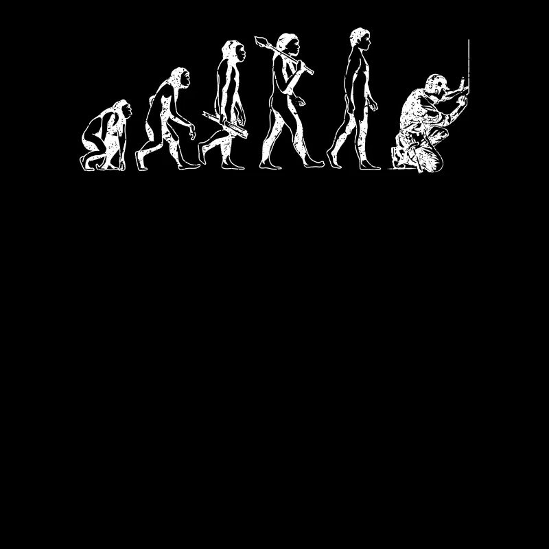 Evolution de l’homme Charpentier Cool Travail du bois Drôle
