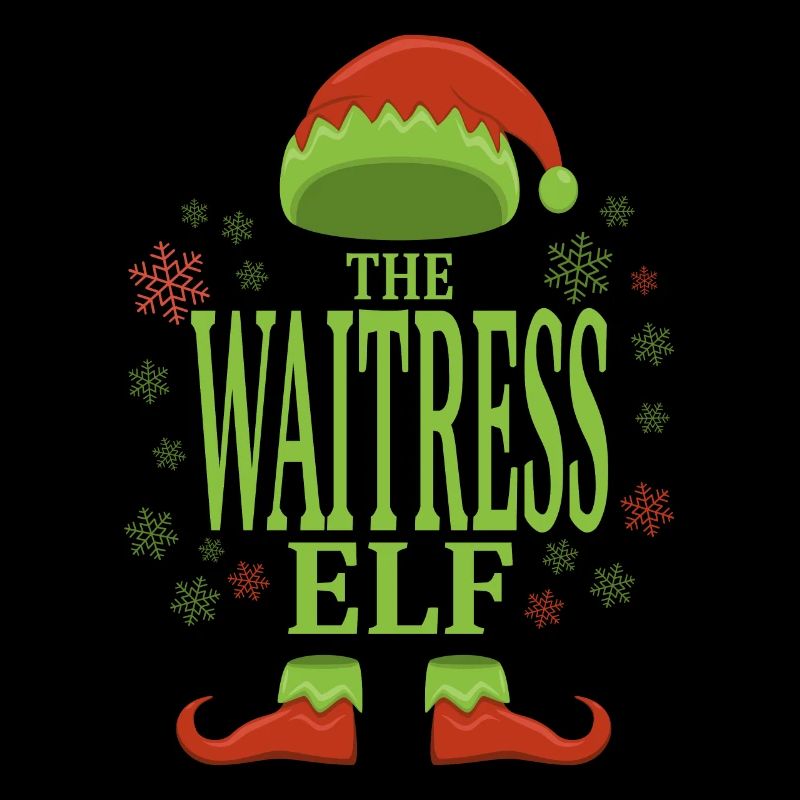 Serveuse Elfe de Noël