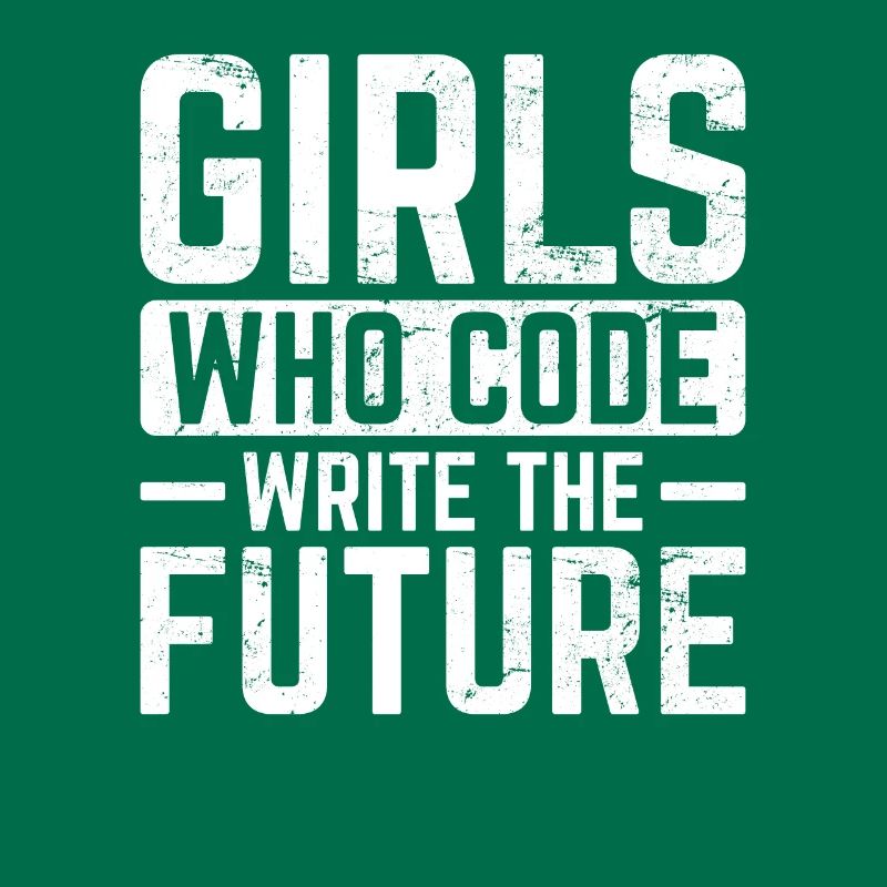 Girl Coder Write The Future Software Programmer Co