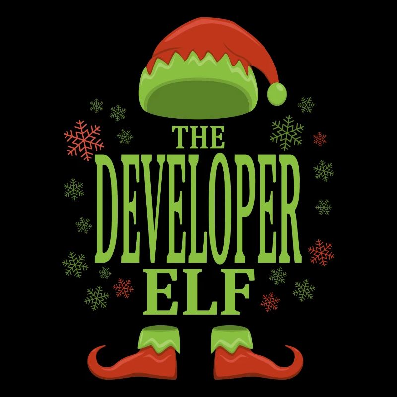 Softwareentwickler Weihnachtself