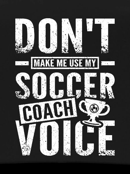 Soccer coach voice