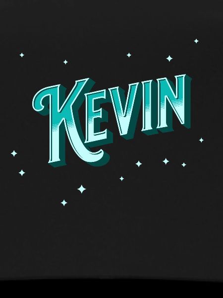 Kevin's name personalized