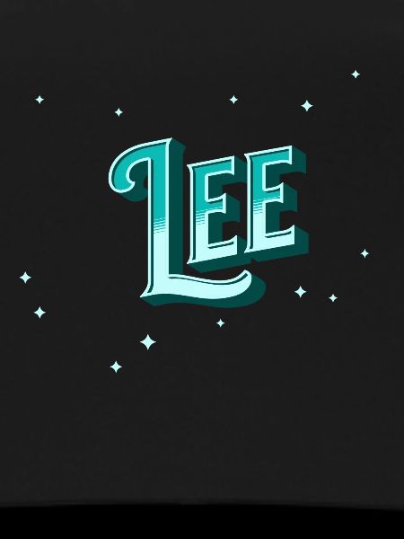 Lee name personalized