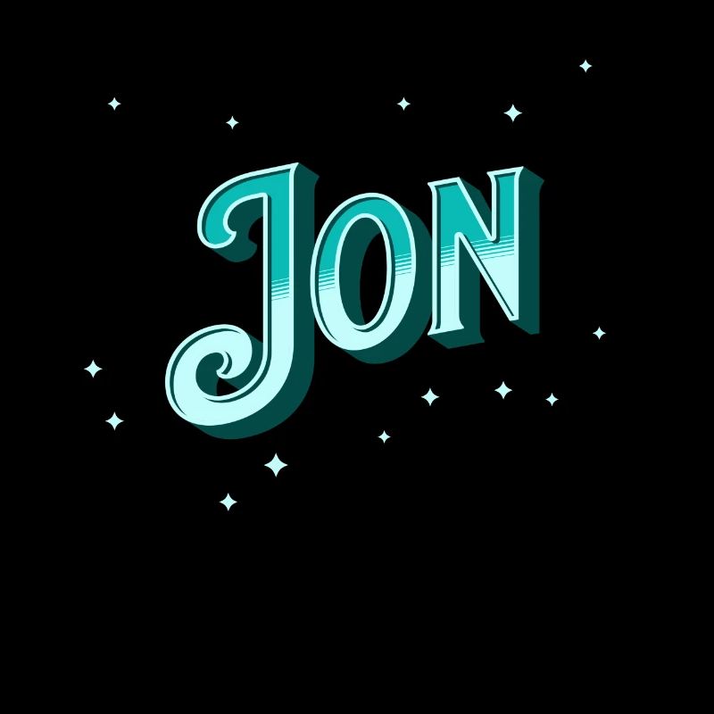 Jon Namen personalisiert