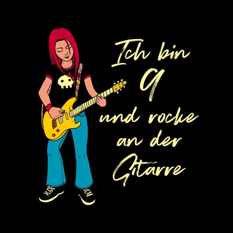 Ich bin 9 - Mädchen Gitarrist