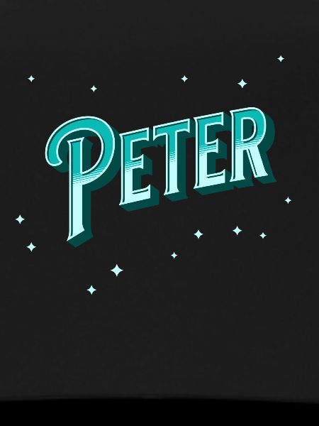 Personalized Peter name