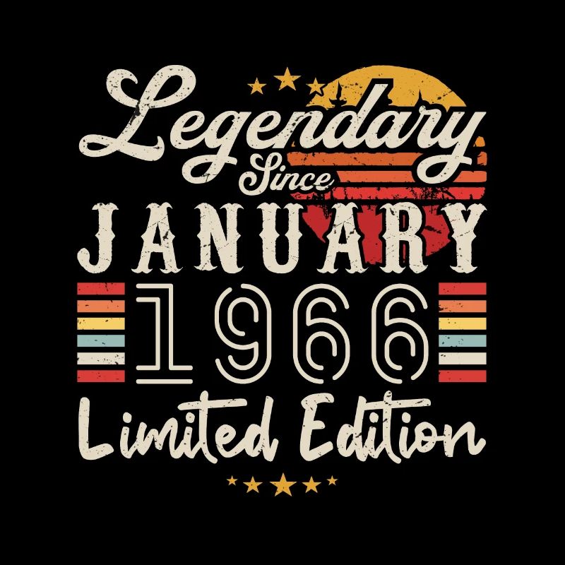 Legendary since January 1966 Limited Edition