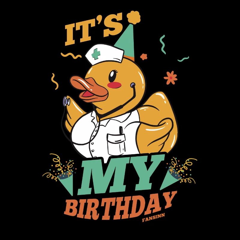 Geburtstag Krankenschwester Arzt Ente