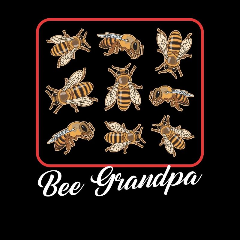 Beekeeper Bees Grandpa Beekeeper Gift