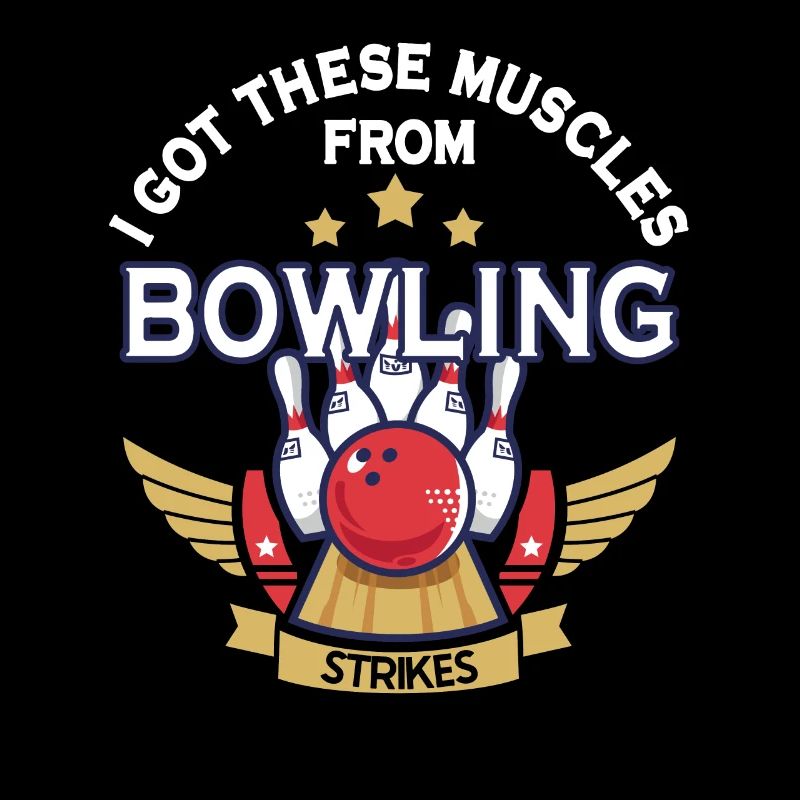 Équipe de bowling drôle Bowler Strike idée cadeau