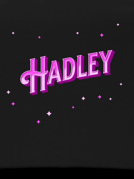 Nom Hadley personnalisé