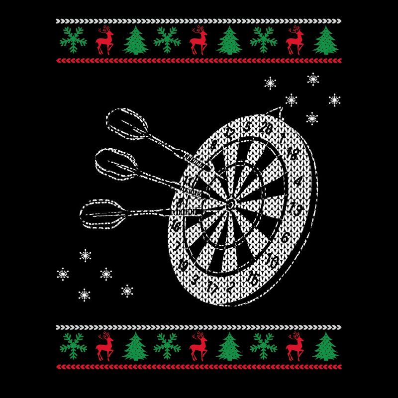 Dartboard In Christmas