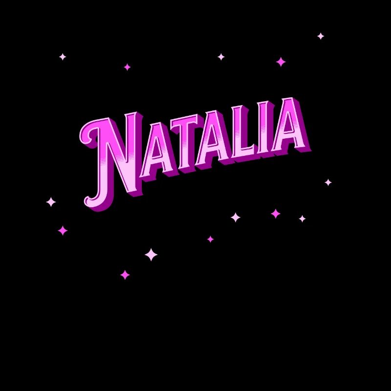 Natalia's name personalized