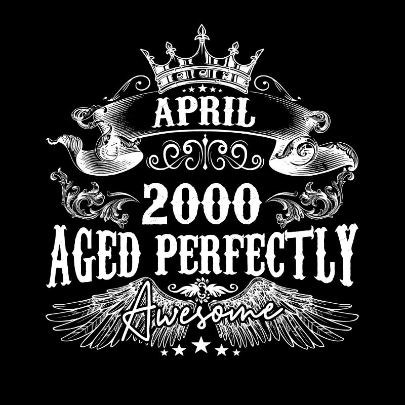 2000 | April 2000 Geburtstag Perfekt gealtert