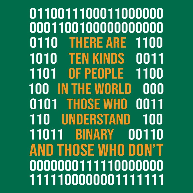 Programming Binary Code There Are 10 Kinds Of Peop