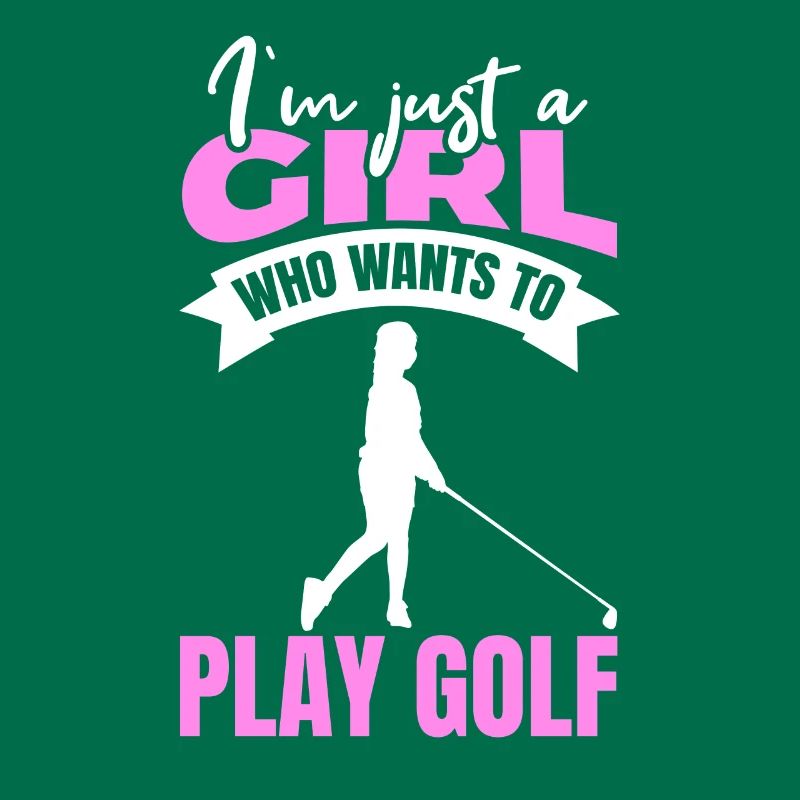 Golfer Mädchen