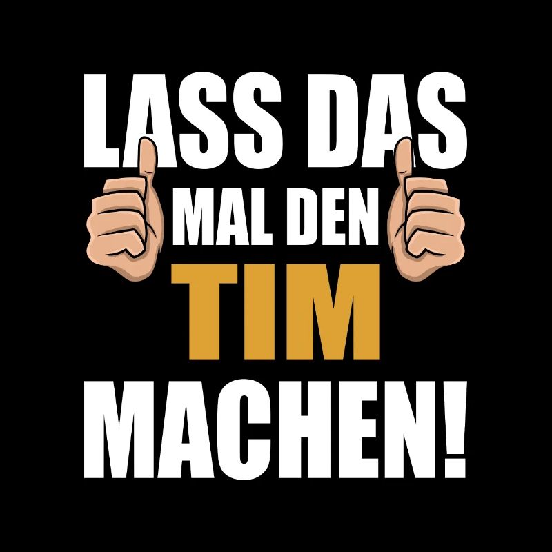 Let Tim do that