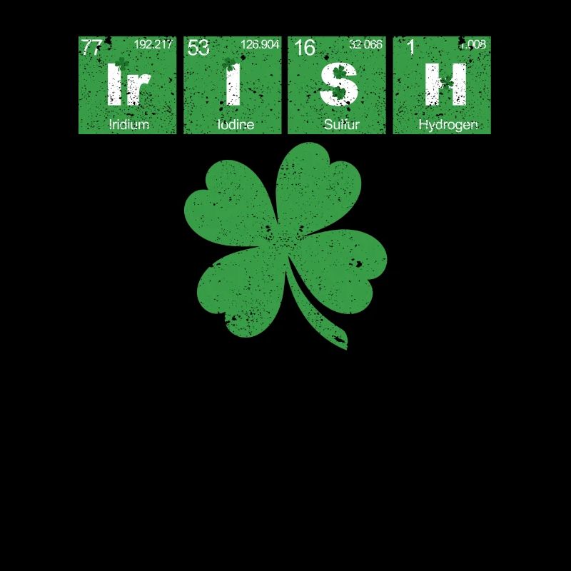 Drôle de professeur de sciences de la Saint-Patrick Irlandais