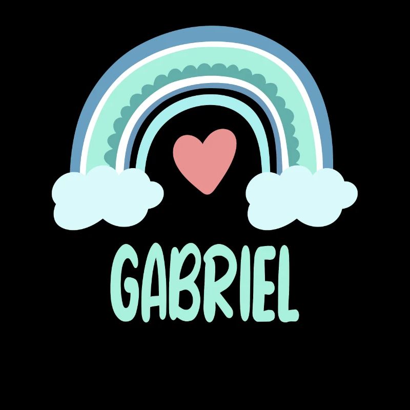 Gabriel Name Rainbow Baby