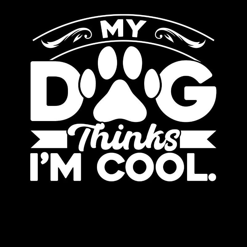 Mon chien pense cool