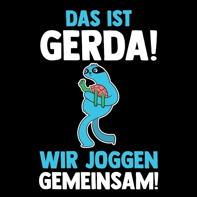 This is Gerda we jog together Sloth