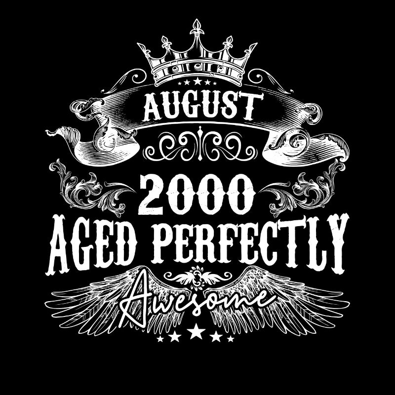 2000 | August 2000 Geburtstag Perfekt gealtert