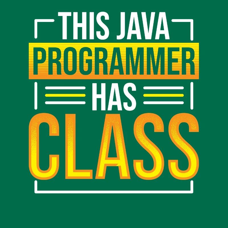 This Java Programmer has Class Programming Coding