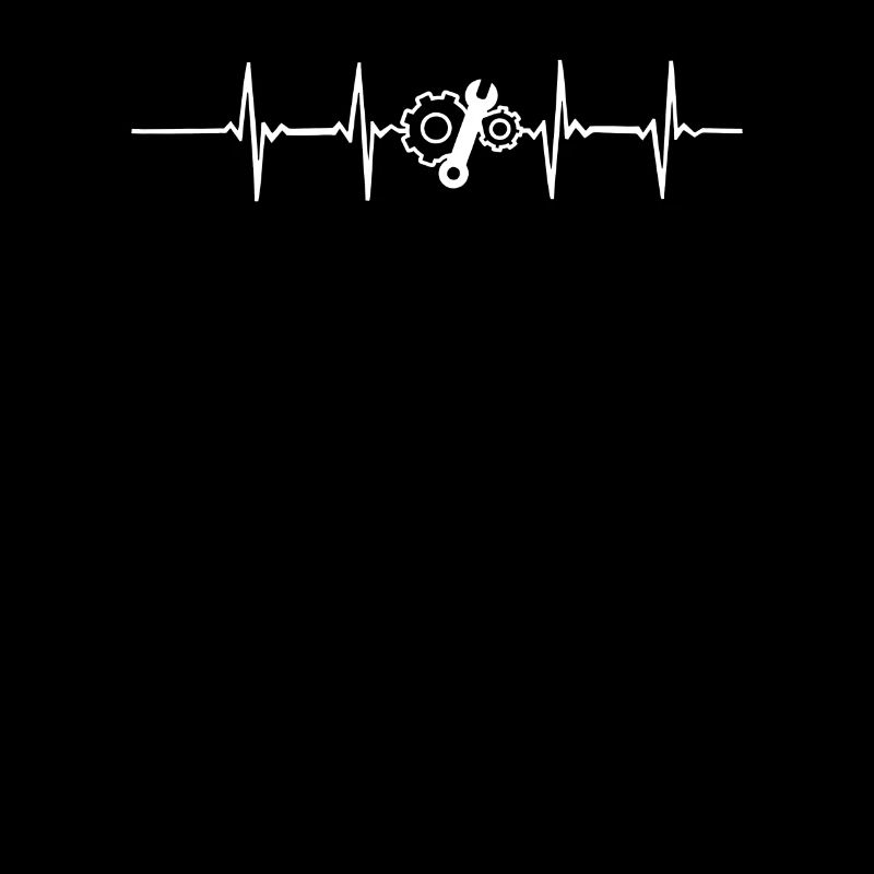 Funny Engineer Heartbeat Cool Mechanical Engineer
