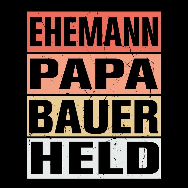 Bauer Vater Ehemann Held