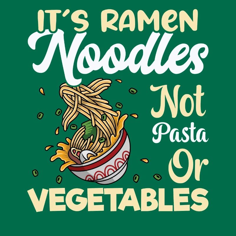 Es sind Ramen-Nudeln, keine Nudeln oder Gemüse –