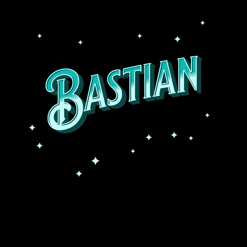 Bastian's name personalized