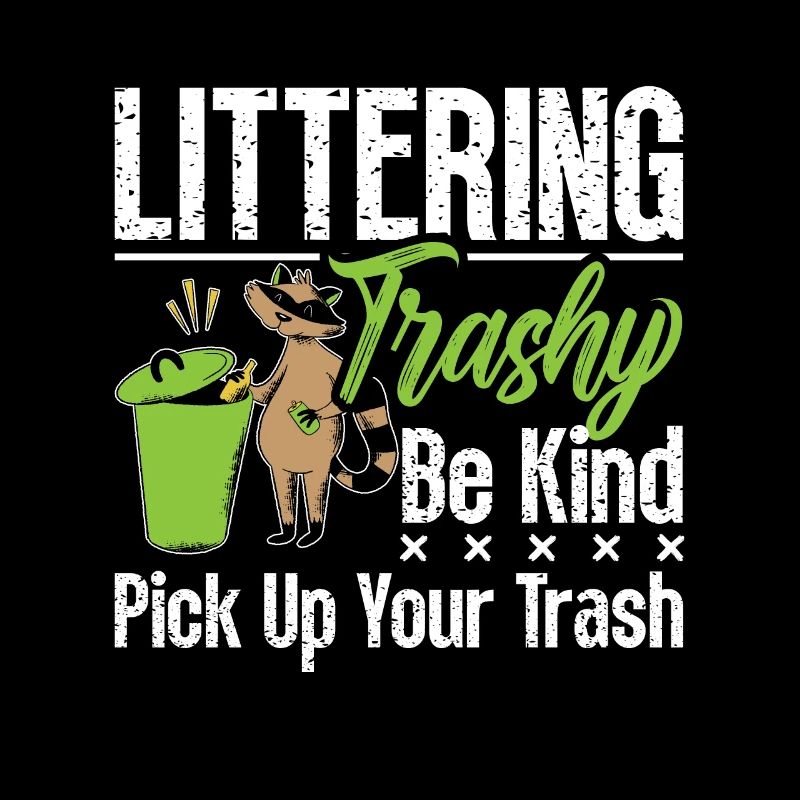 Écologiste Littering Trash Be Environmental
