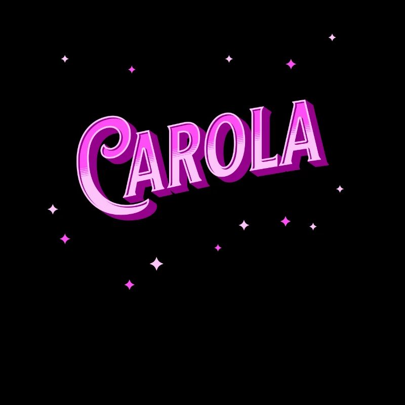 Carola's name personalized