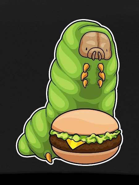 Caterpillar Cheeseburger