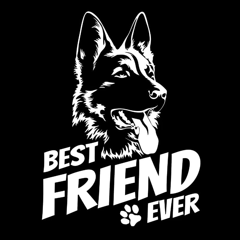 Schäferhund - bester Freund - Hundebesitzer
