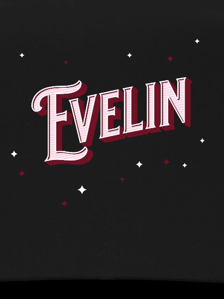 Evelin name personalized
