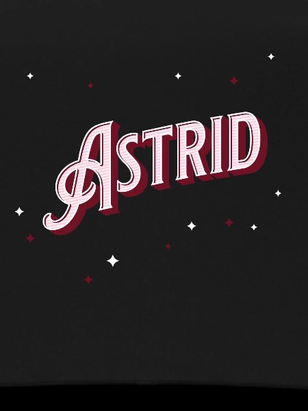Astrid name personalized