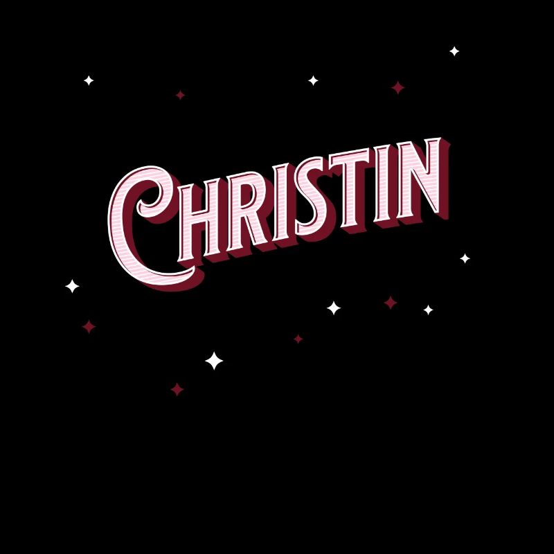 Christin's name personalized