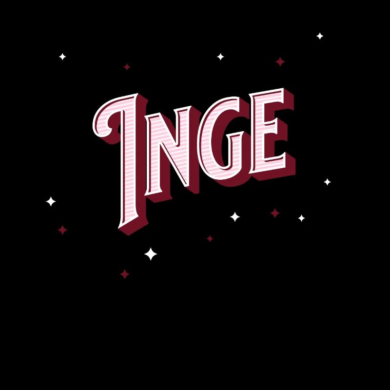 Inge name personalized