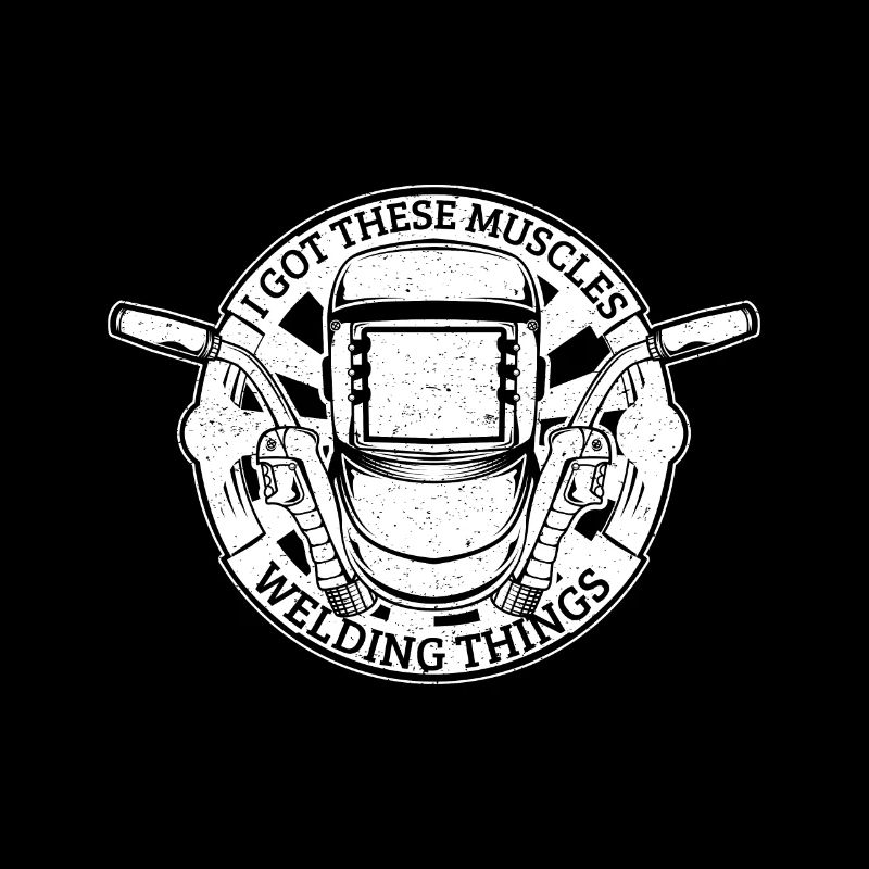 I Got These Muscles Welding Things Welding Helmet