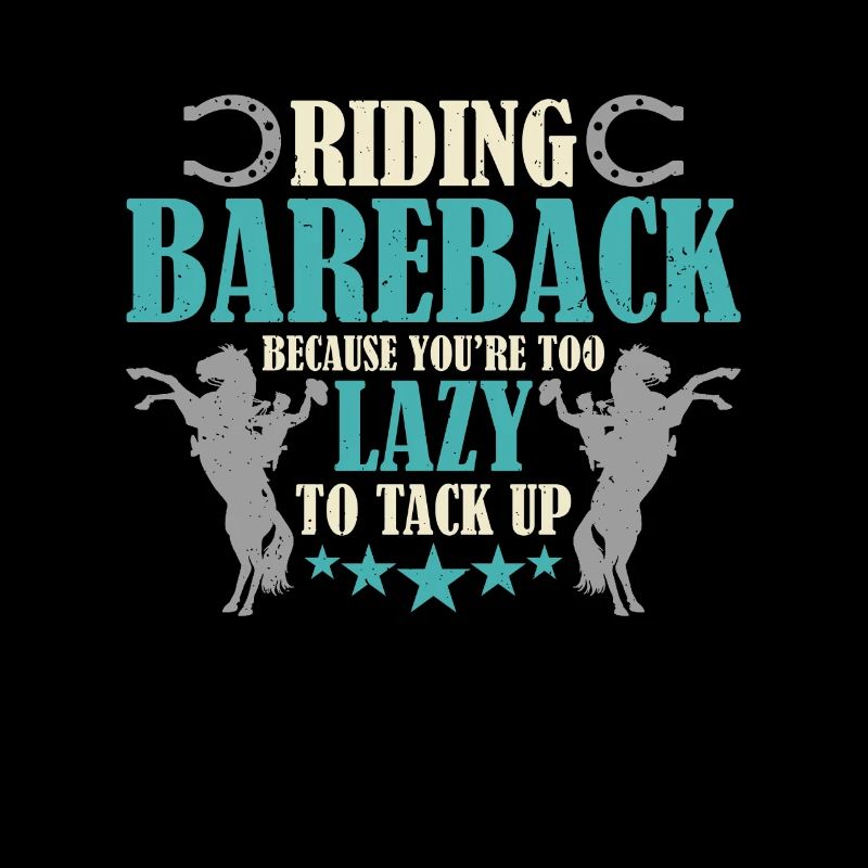 Bareback Riding Bareback Because You're Wild West