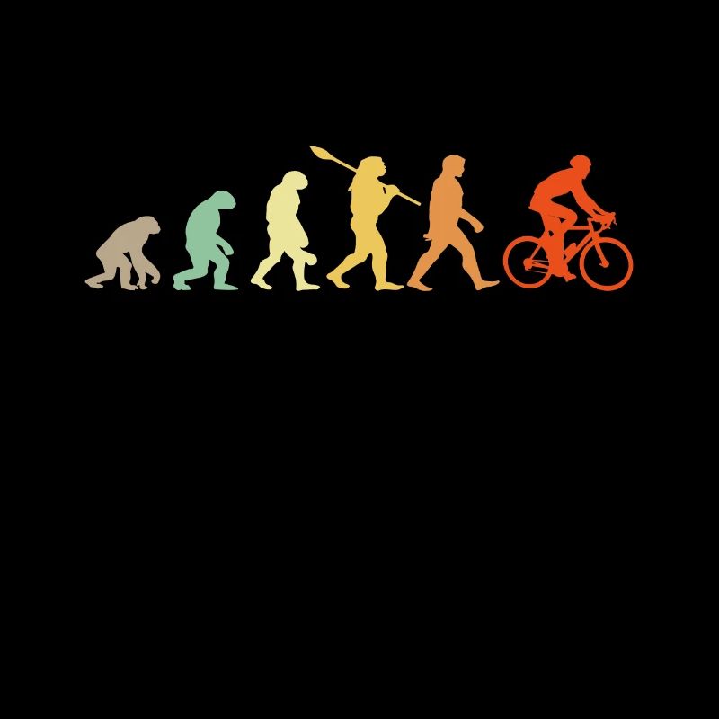 Entwicklung Rennradfahrer