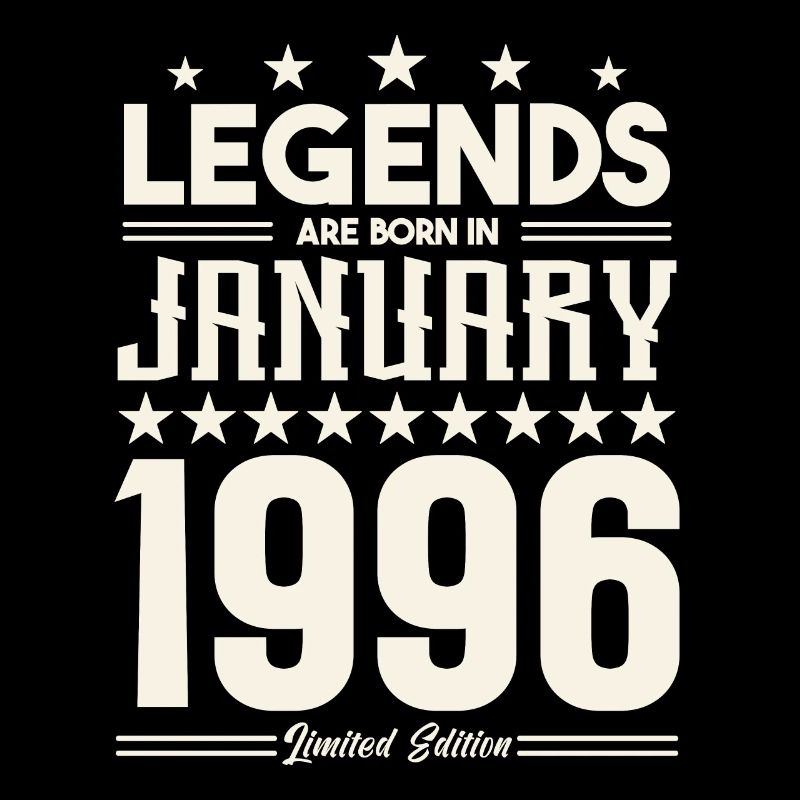 Geschenklegende Januar 1996. Geschenk Januar 1996.