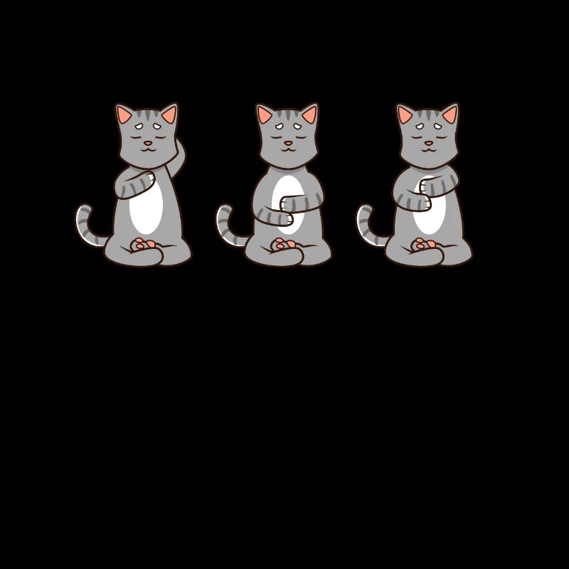 Three cats at Reiki