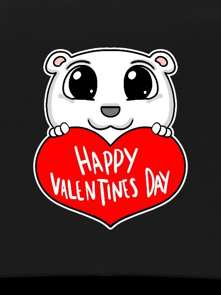 Valentine's Day Heart Bear
