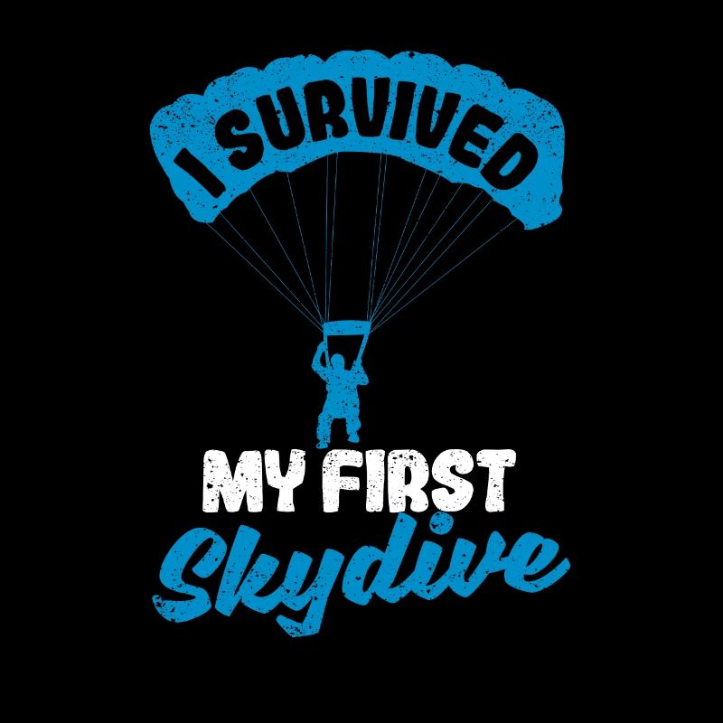 I survived my first skydiving